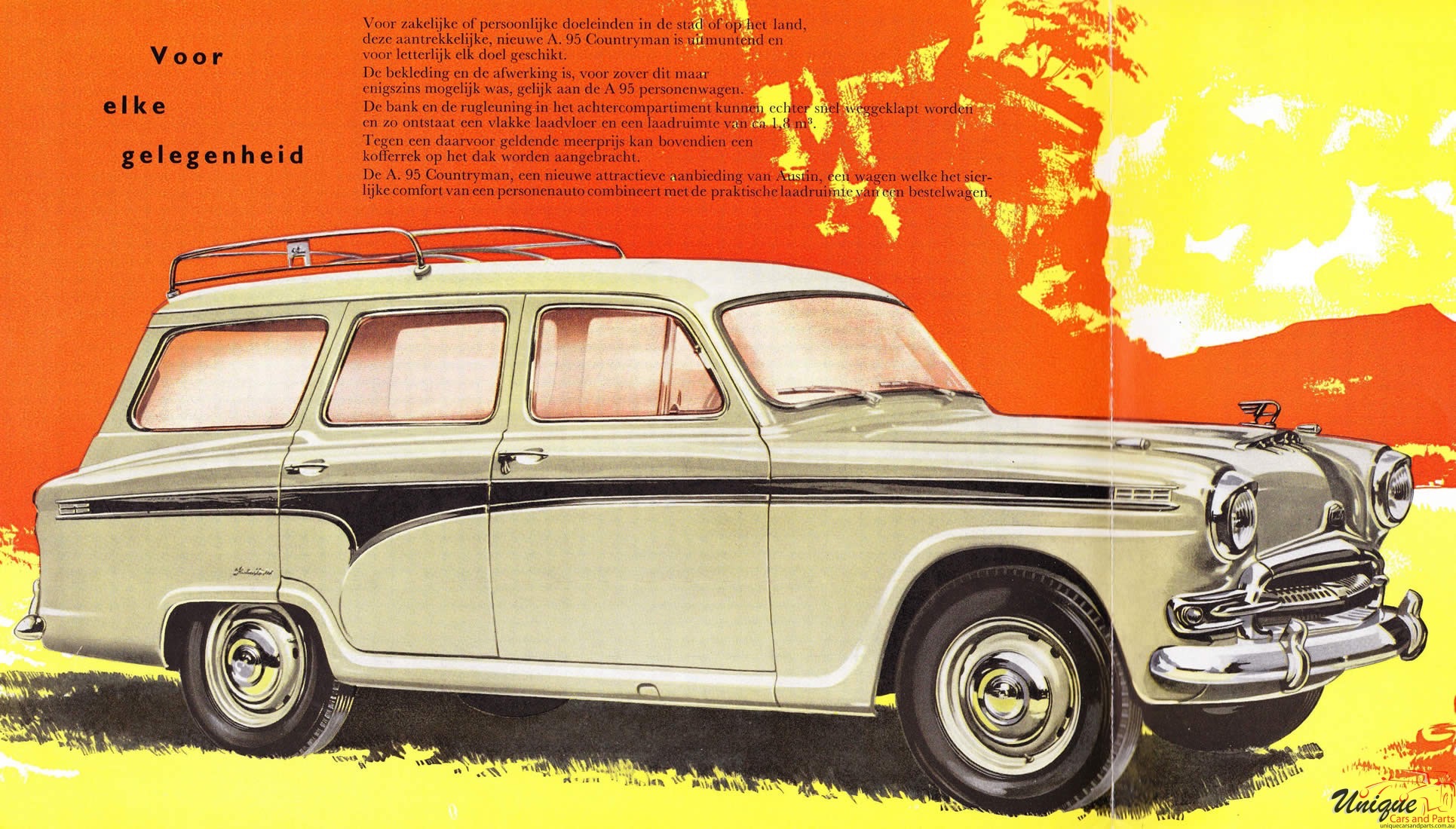 1956 Austin A95 Westminster Countryman (Netherlands) Brochure Page 5